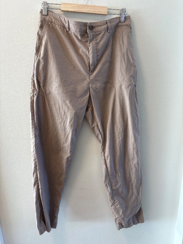 Uniqlo brúnar buxur - 50% hör