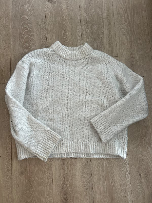 H&M prjóna peysa hvít