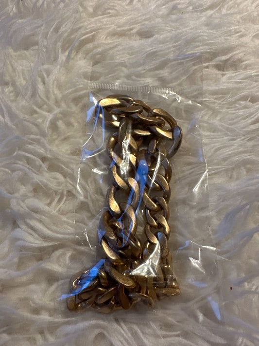 Gróf keðja hálsmen gyllt/brons