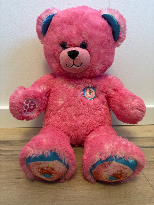 Build a bear bleikur bangsi