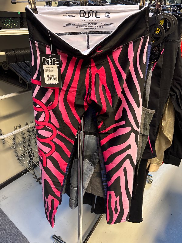 Dome leggings bleikar&svart