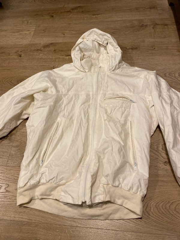 hvitur vintage jakki