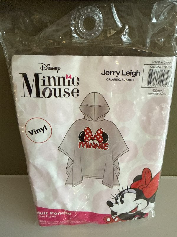 Minnie mouse poncho nýtt