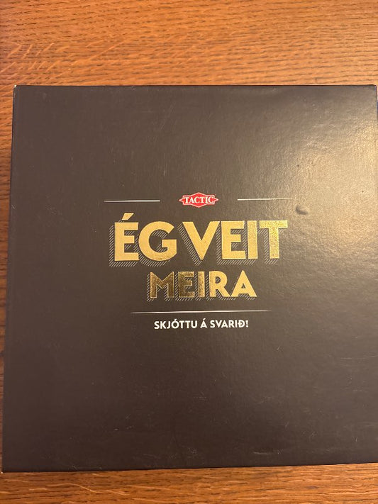 Ég veit meira - Skjóttu á svarið