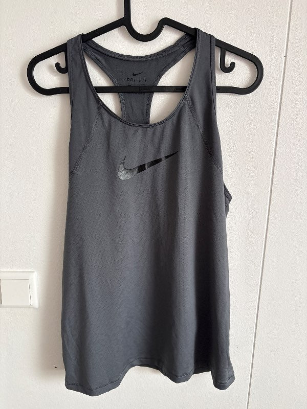 Nike æfingabolur grár L drifit
