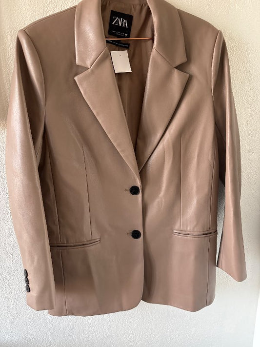 Blazer ple drapp
