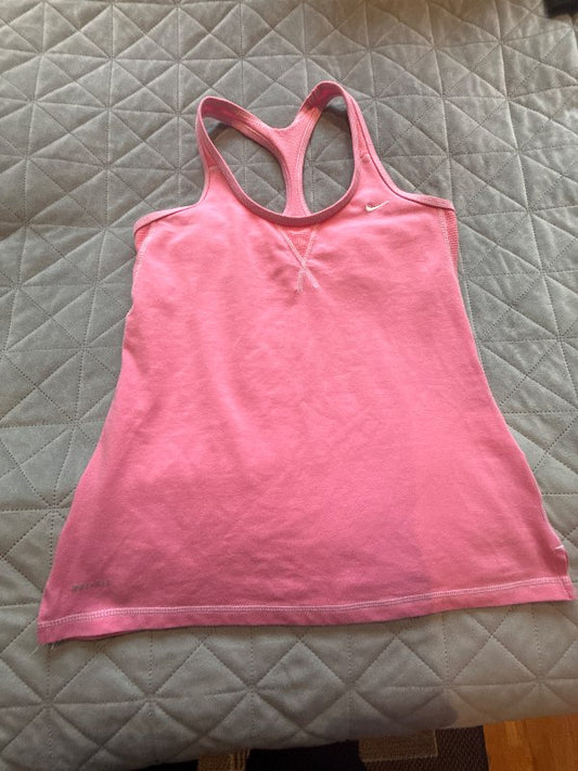 Bleikur hlýrabolur Nike dri-fit