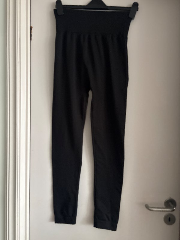 Hlýjar svartar leggings