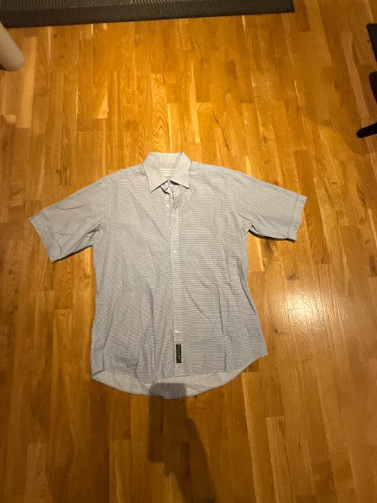 Skyrta blá doppótt