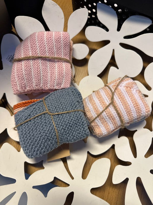 Tuskur prjónaðar x2