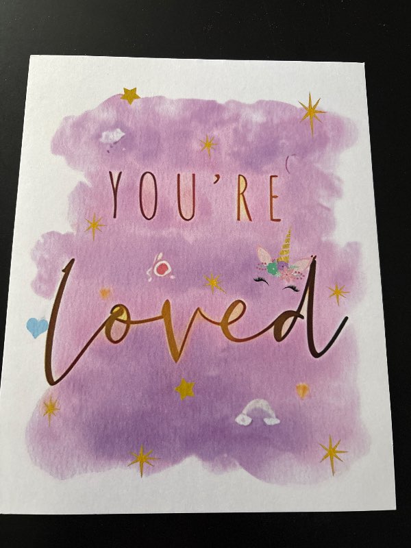 You are Loved spjald