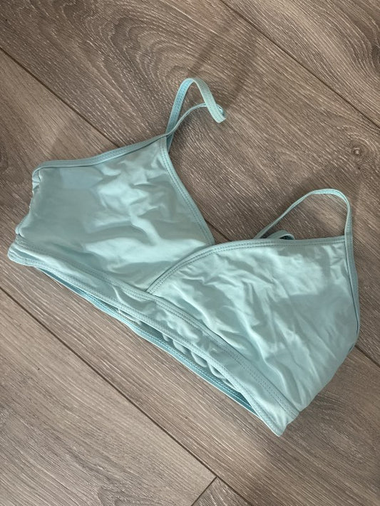 Ljósblár bikinitoppur