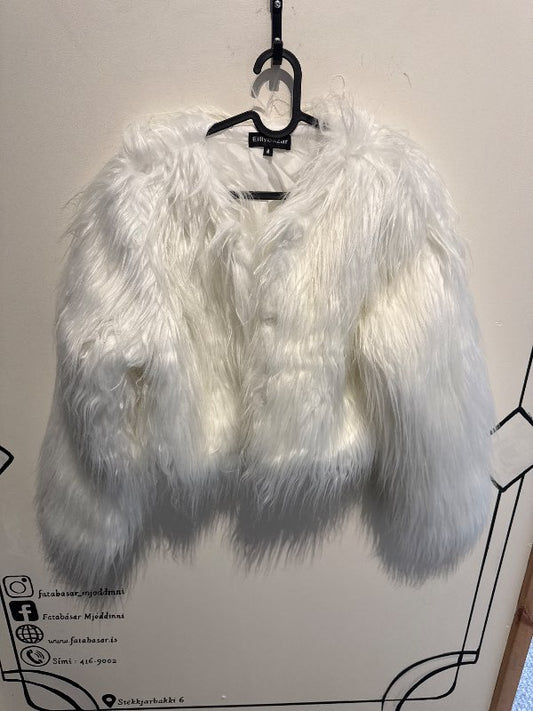 Eilly Bazar Hvítur Pels aldrei notaður