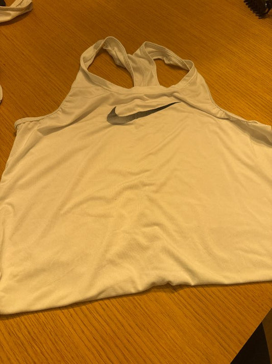 Nike hvítur hlýrabolur