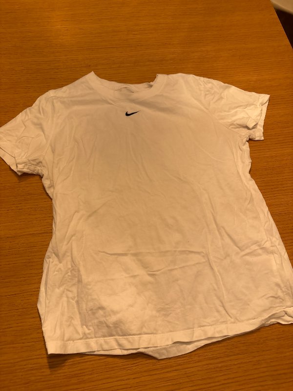 Nike hvítur T-shirt