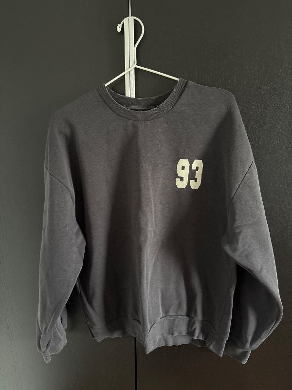 Crewneck peysa svört