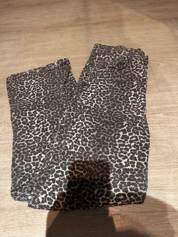 Leopard gallabuxur úr Bershku
