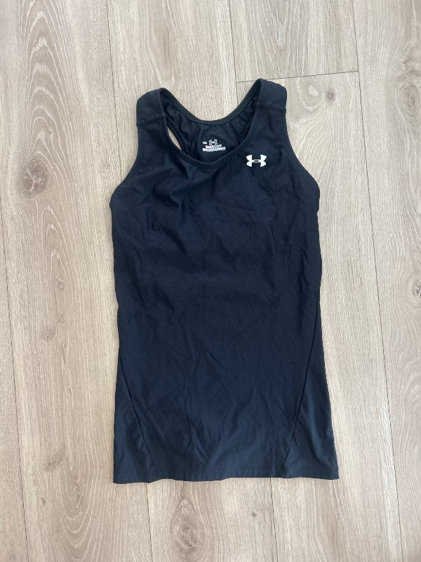 Under Armour ræktarbolur svartur