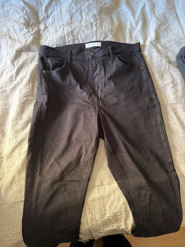 Nýtt topshop gallabuxur svartar