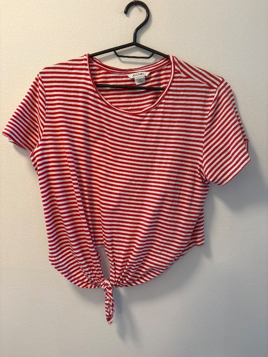 Striped t-shirt red/white