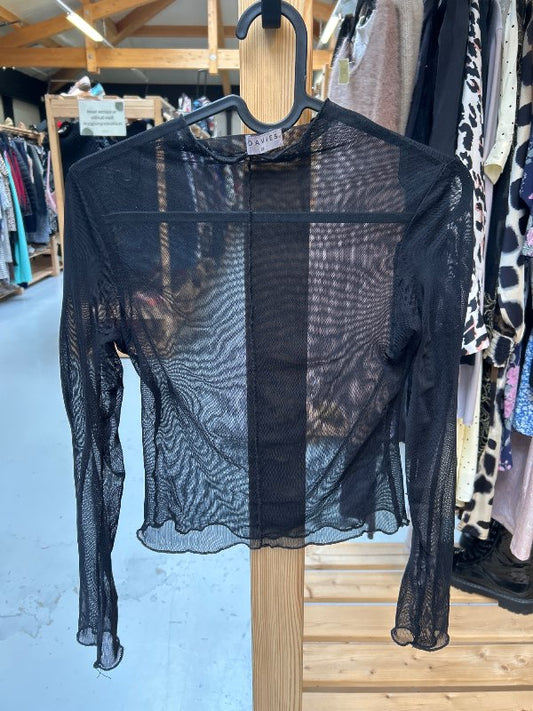 Svartur mesh bolur