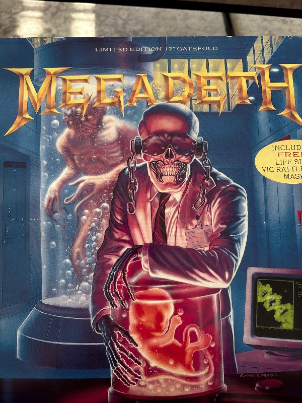 Megadeth 1 plata inní