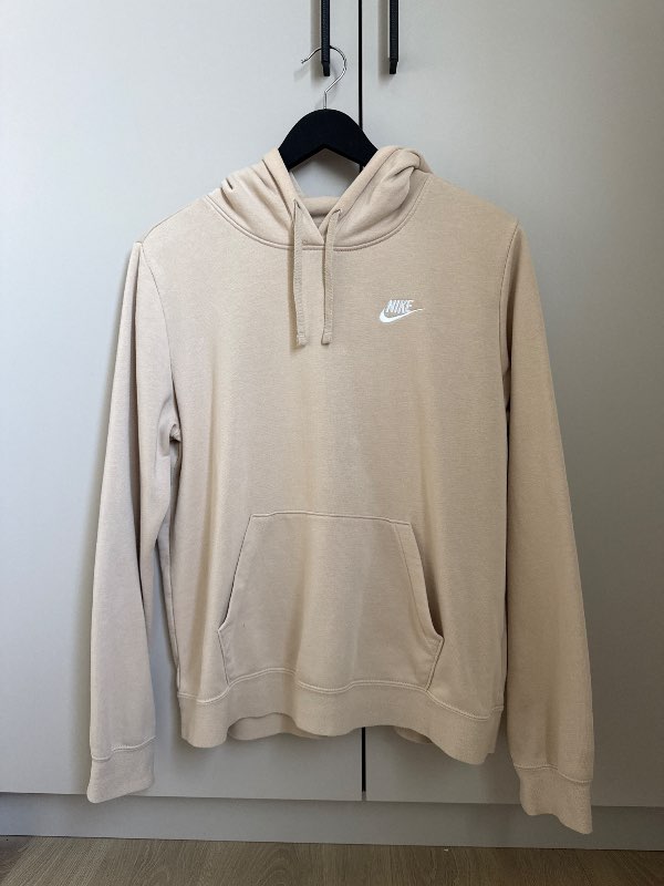 Nike hettupeysa beige