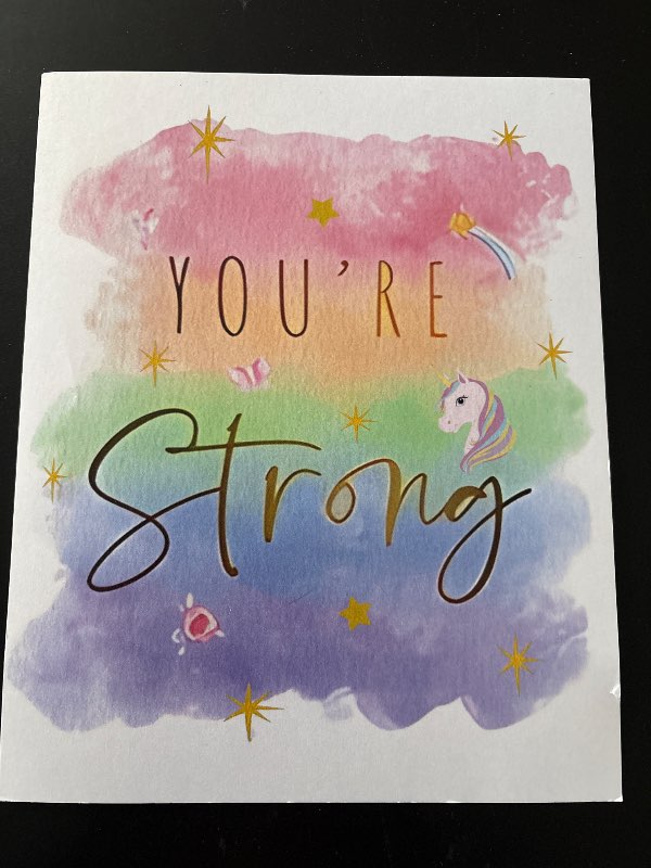 You are strong Spjald