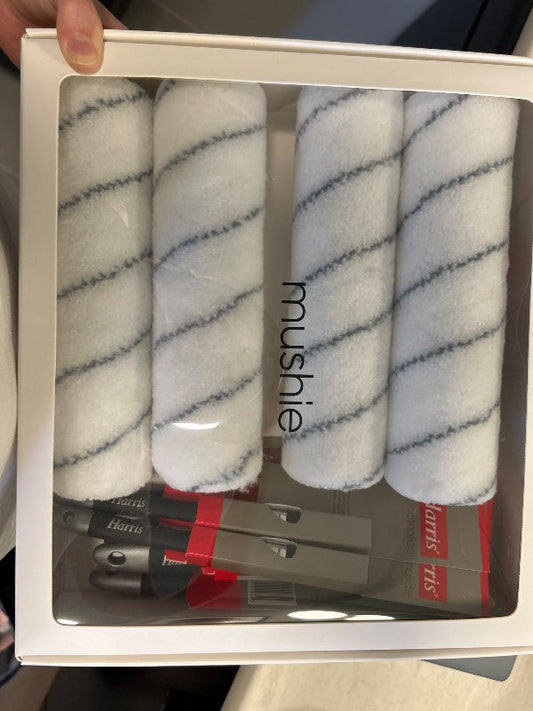 Diy rúllusett og penslar