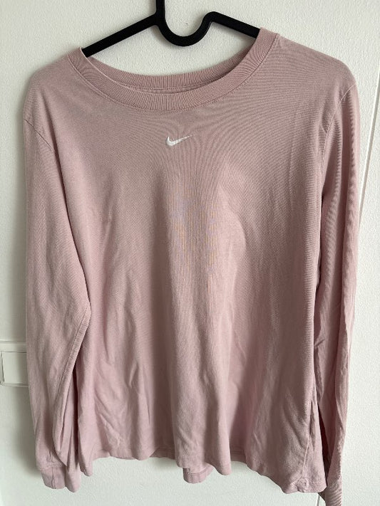 Nike langerma bleikur L