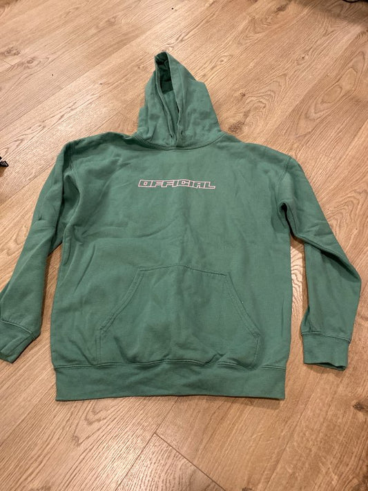 boohoo græn hettupeysa