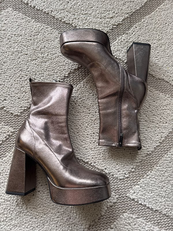 Tamaris silfur hælar