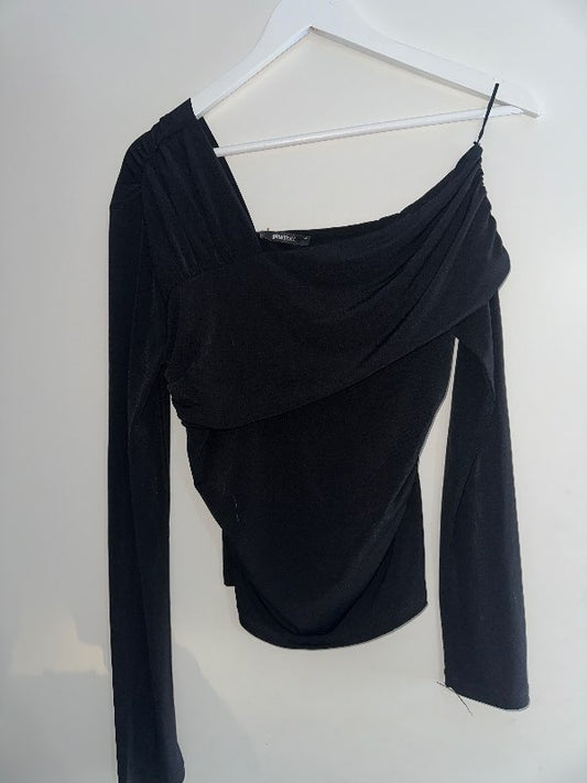 One off the shoulder bolur