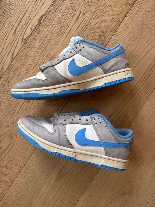 Nike Dunks Bláir og hvítir
