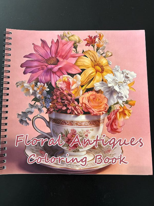 Floral Antik litabók