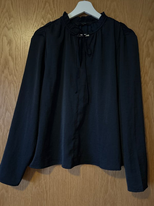 Dökkblá Vera Moda blússa