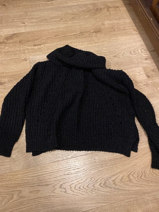 wild flower sv. prjónapeysa