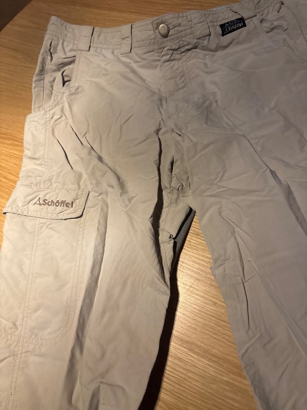 Utivistarbuxur skel - beige