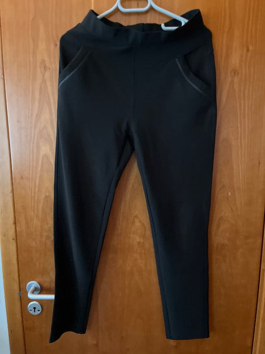 Buxur mjúkar svartar