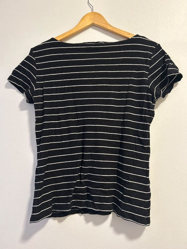 Röndóttur boatneck