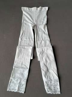 Leggings hvítar