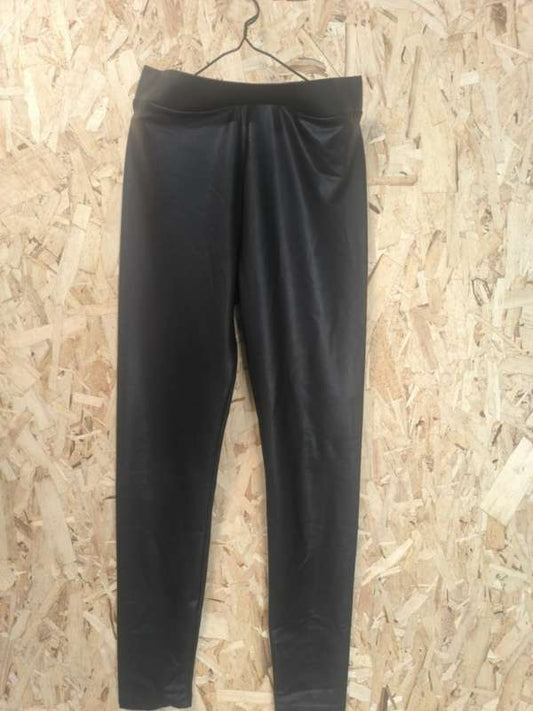 Leðurlíkisleggings s L
